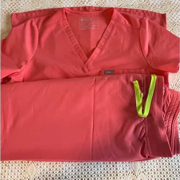 Figs Other Figs Scrubs In Hot Coral Poshmark